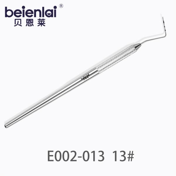 Benlai Periodontal Probe E002-013 SXD 13#, Single End φ5.5 Solid Round Handle, Scales 3.5-5.5-8.5-11.5
